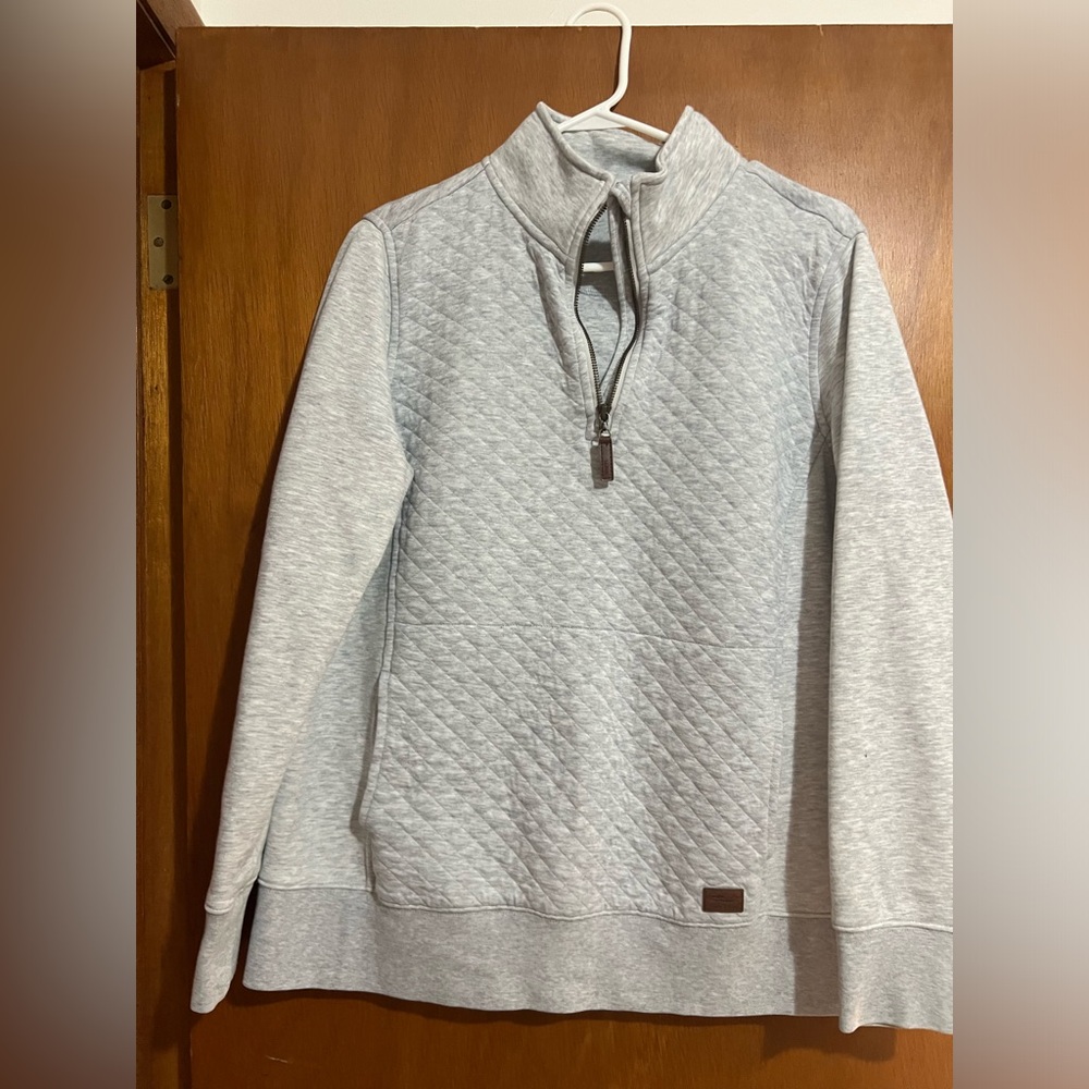 Women's Quilted Quarter-Zip Pullover
